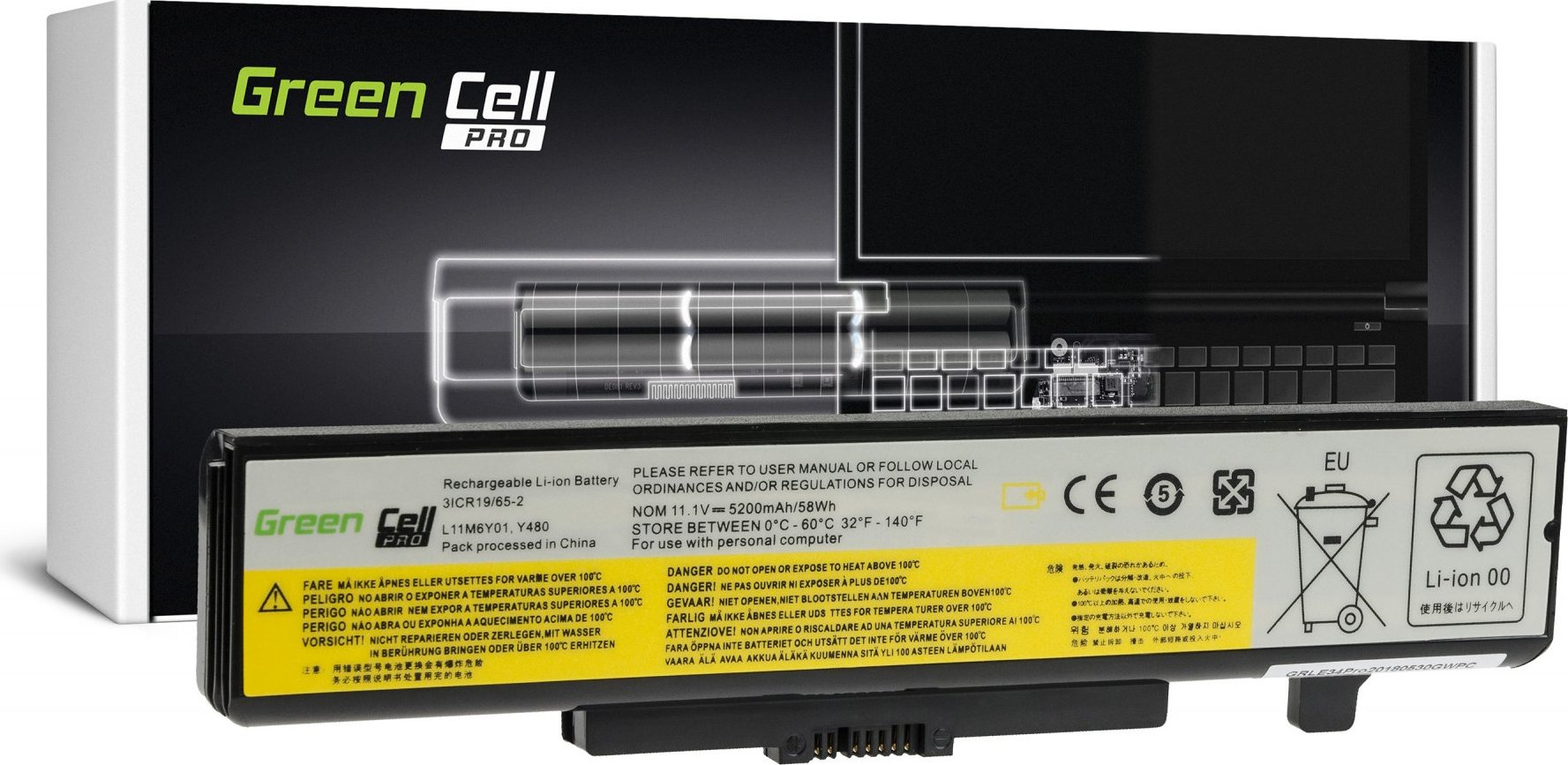 Batéria do notebooku Lenovo B580 B590 G500 G505 G510 G700 G710 G580 G585,IdeaPad P500 P585 Y580 Z580 P580
