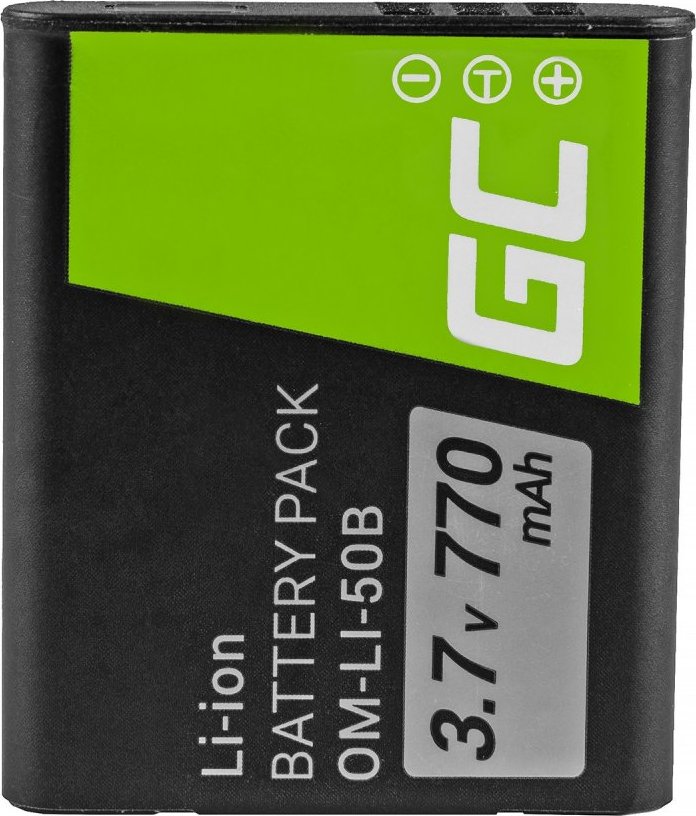 Batéria do fotoaparátu Olympus SZ-15, SZ-16, Tough 6000, 8000, TG-820, TG-830, TG-850, VR-370, XZ-1, XZ-10 3.7V 770mAh