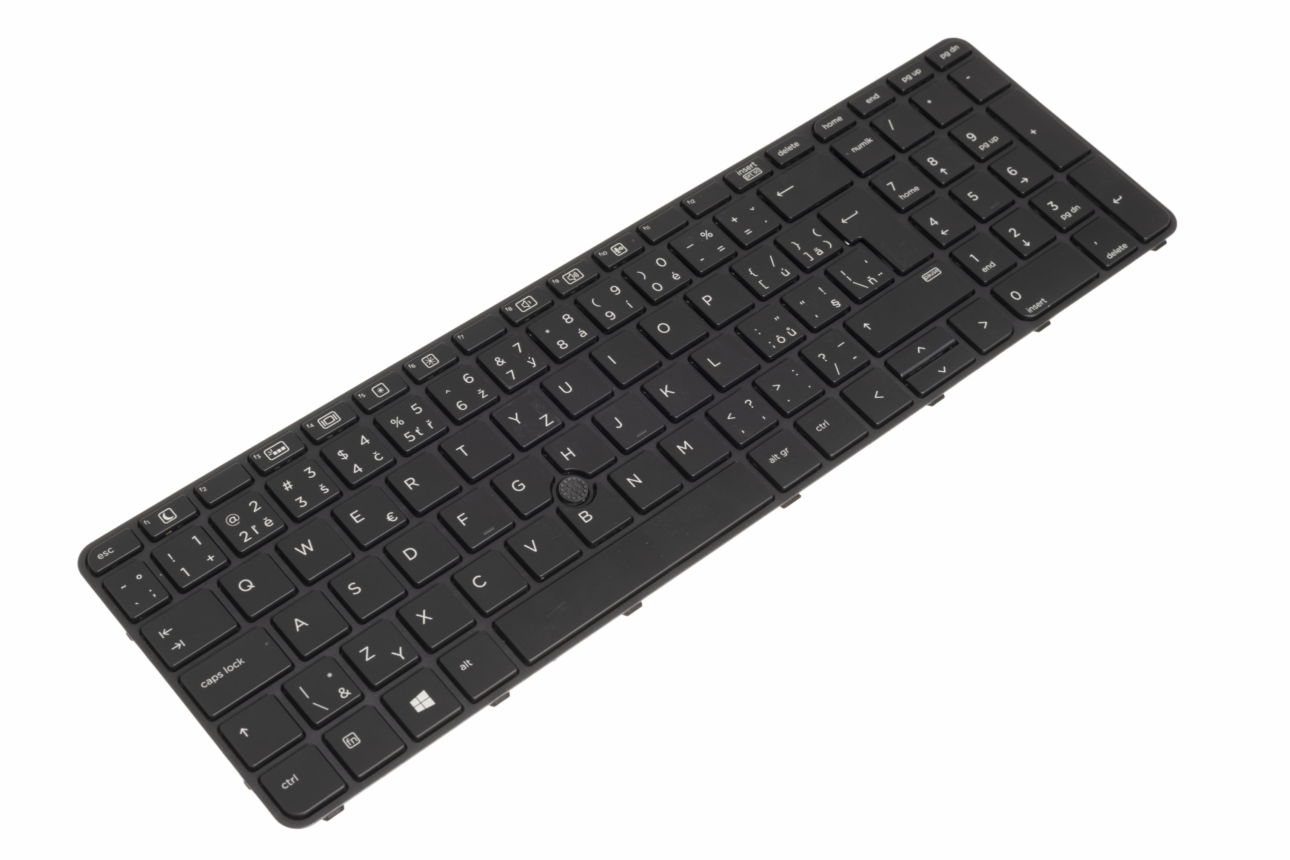 SK Klávesnica HP Probook 450 G3 455 G3 470 G3 black CZ-SK podsvietená