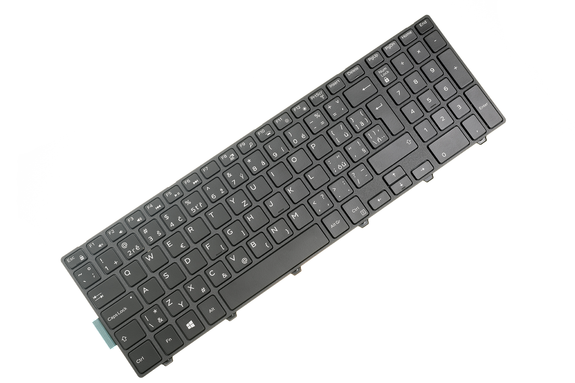 SK/CZ Klávesnica Dell Inspiron 15 3000 5000 3541   podsvietená
