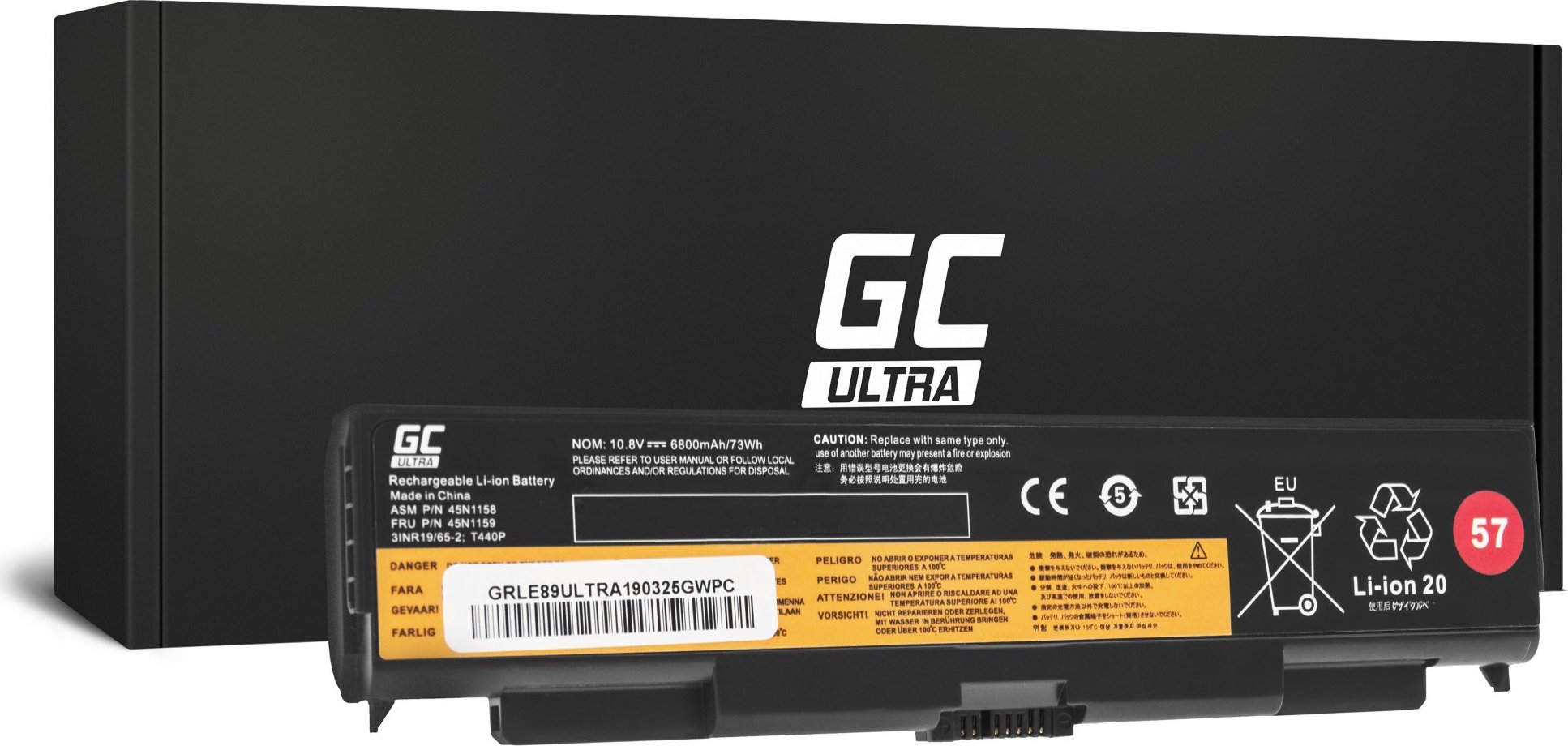 Batéria do notebooku ULTRA Lenovo ThinkPad T440p T540p W540 W541 L440 L540