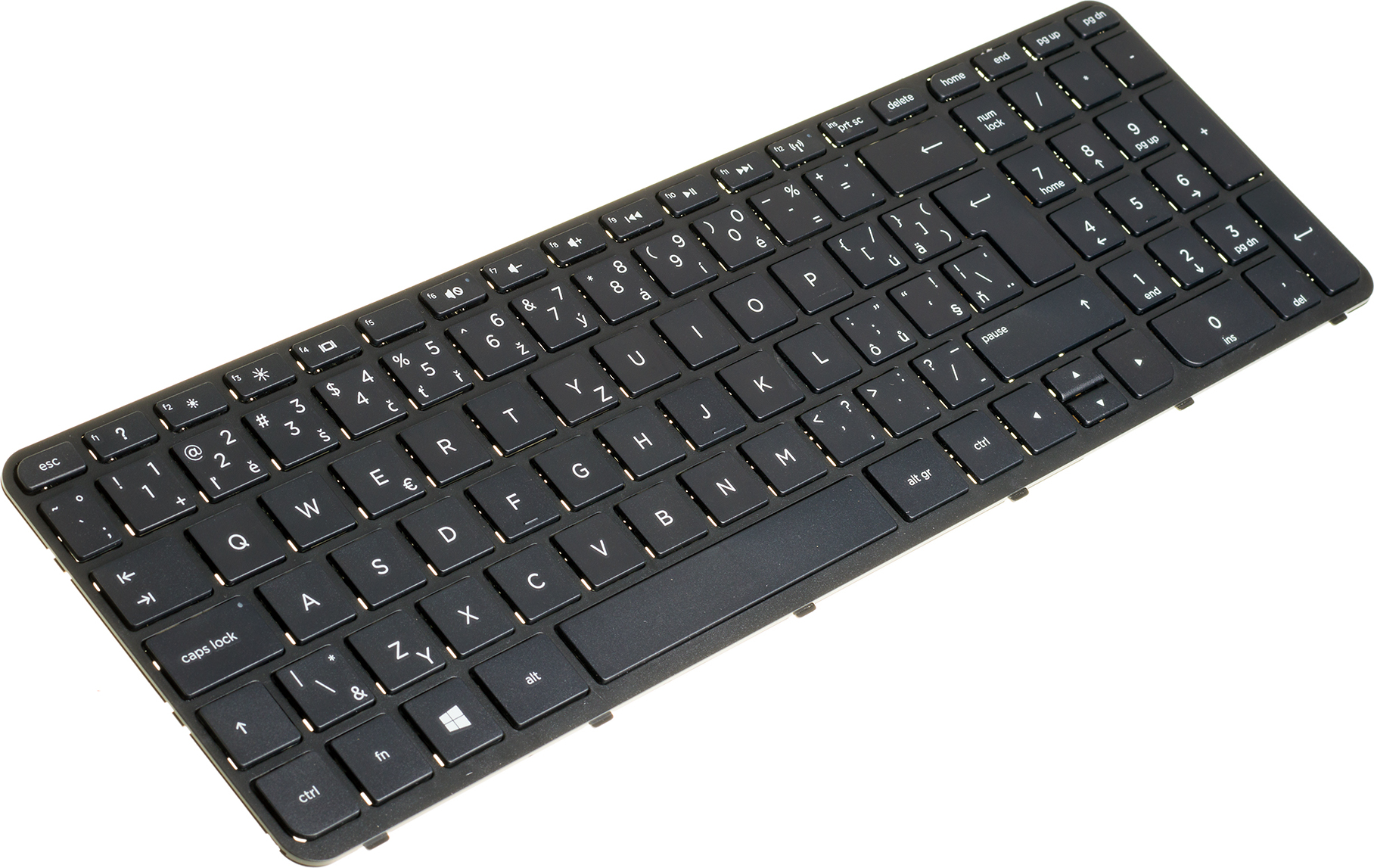 SK/CZ klávesnica HP Pavilion 15-r018nx, 15-r018tu, 15-r019ne, 15-r019nx, 15-r019tu, 15-r020na