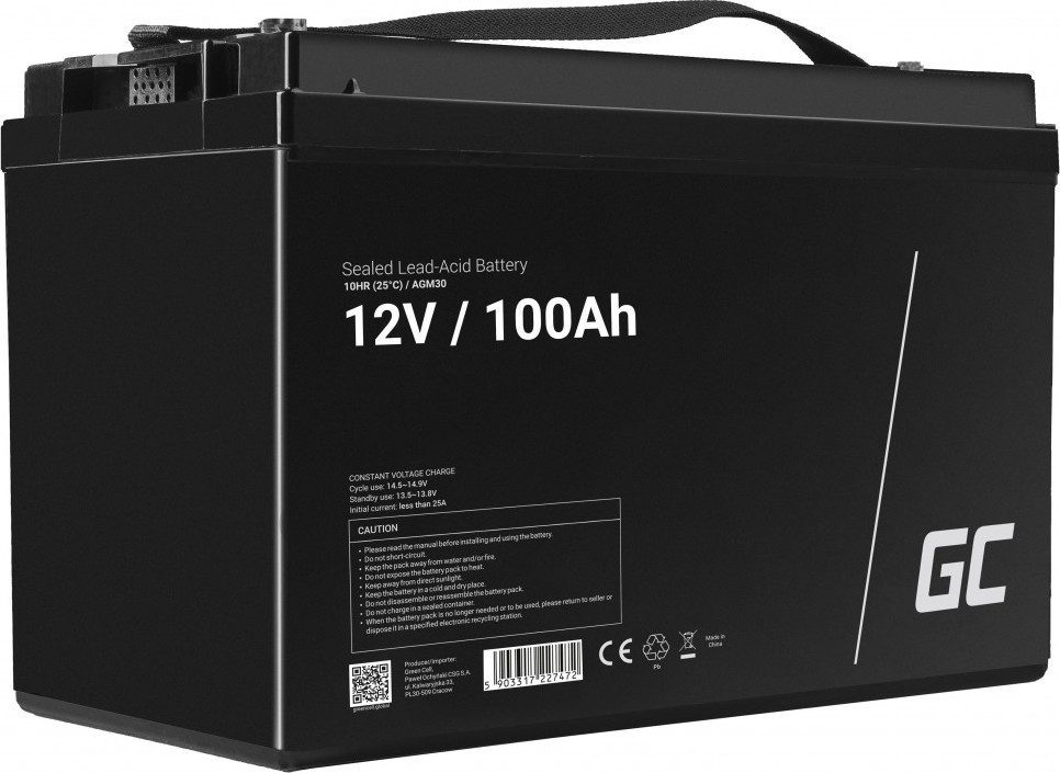 Batéria AGM VRLA 12V 100Ah