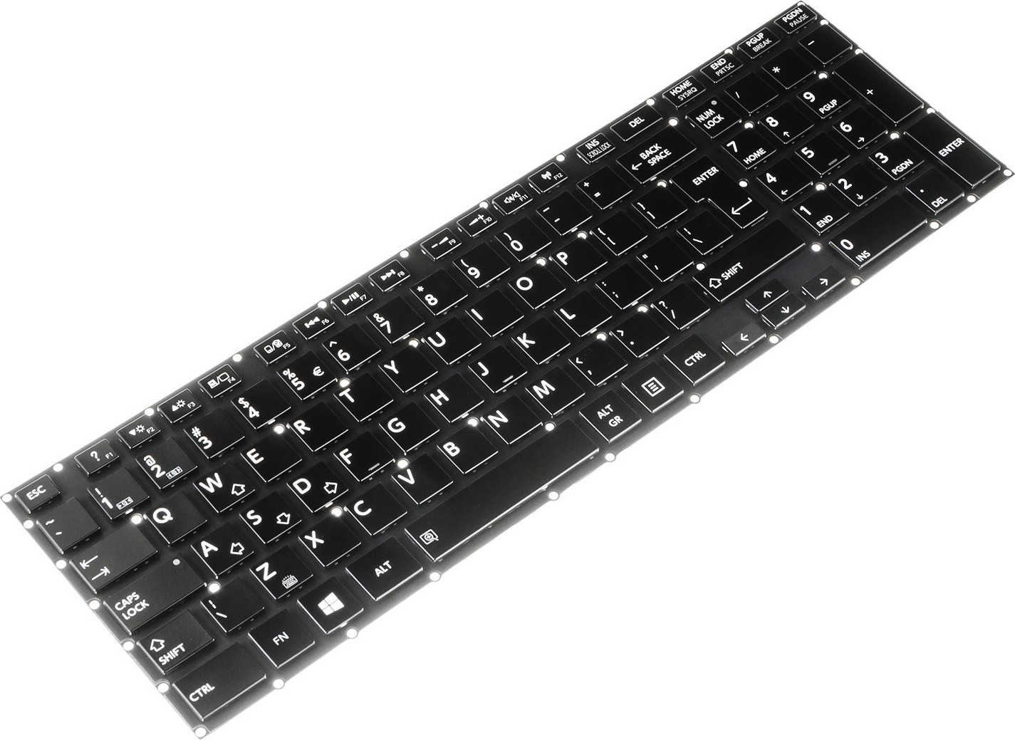 Klávesnica na notebook Toshiba Satellite P50 P50t P55 P70
