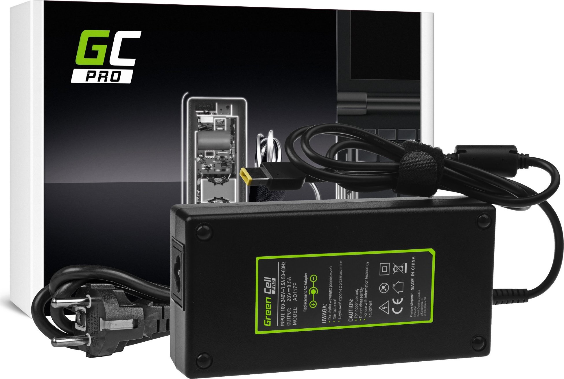 Nabíjačka na notebook Lenovo ThinkPad W540, Lenovo ThinkPad W541, Lenovo ThinkPad P50, Lenovo ThinkPad P51 20V 8.5A 170W