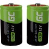rechargeable batteries 2x d r20 hr20 ni mh 12v 8000mah green cell