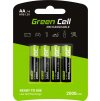 Green Cell Rechargeable Batteries 4x AA HR6 2000 mAh