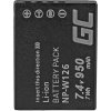 green cell battery np w126 fujifilm finepix hs30exr hs33exr hs50exr x a1 x a3 x e1 x e2 x m1 x t1 x t2 74v 950mah