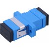 Extralink SC/UPC | Adaptér | Singlemode, Simplex, modrý