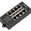 PoE injektor, 4x 100 Mb/s RJ45, Extralink 4 Port