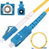 Patchcord | LC/UPC-SC/UPC | Single Mode, Simplex, G652D, 3mm, 3m, Extralink.