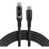 kabel przewod usb c pd lcd 100cm everactive cbb 1pd5l power delivery 5a z obsluga szybkiego ladowania 100w 2