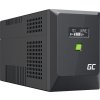 uninterruptible power supply ups greencell 1500va 900w powerproof with lcd display