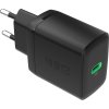 greencell powersource solo30 charger usb c black power adapter 30w power delivery