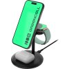 greencell magscape 3 in 1 magsafe charging station for iphone apple watch airpods and other wireless headphones 7