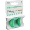 green cell 2x aa hr6 batteries 2600mah