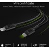 kabel przewod green cell power stream usb c lightning 100 cm ze wsparciem power delivery apple mfi certified