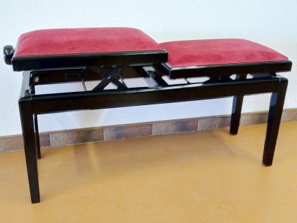 Klavírová židle Hidrau BG4/Black Gloss/TC5