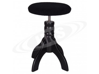 Klavírová židle HNS - model 4/BK/TXT