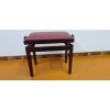 Klavírová židle Hidrau BG27/Mahagony Gloss/SK24