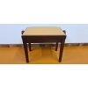 Klavírová židle Hidrau BG27/Walnut01 Matt/SK133