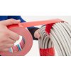 tesa 4688 standard polyethylene coated cloth tape red step3of5 ap