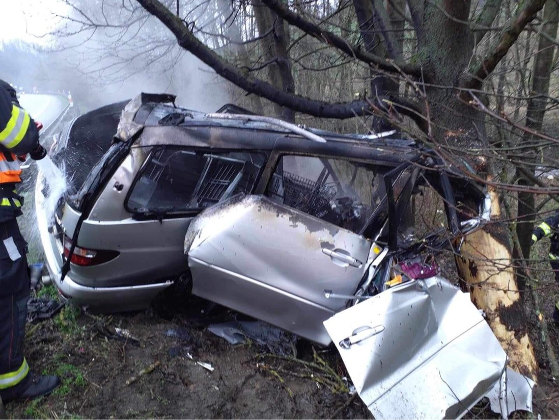 Skutečné nehody: Díl 4. Hořící auto.