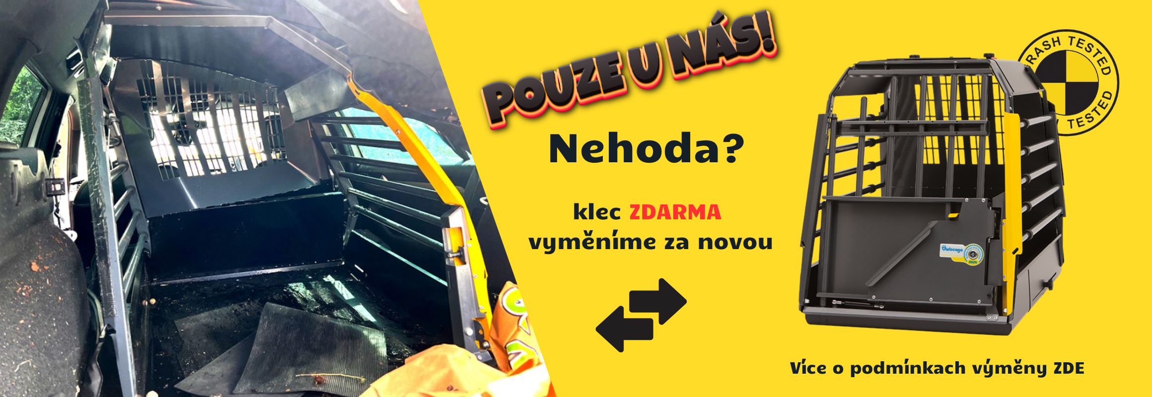 Výměna klece ZDARMA