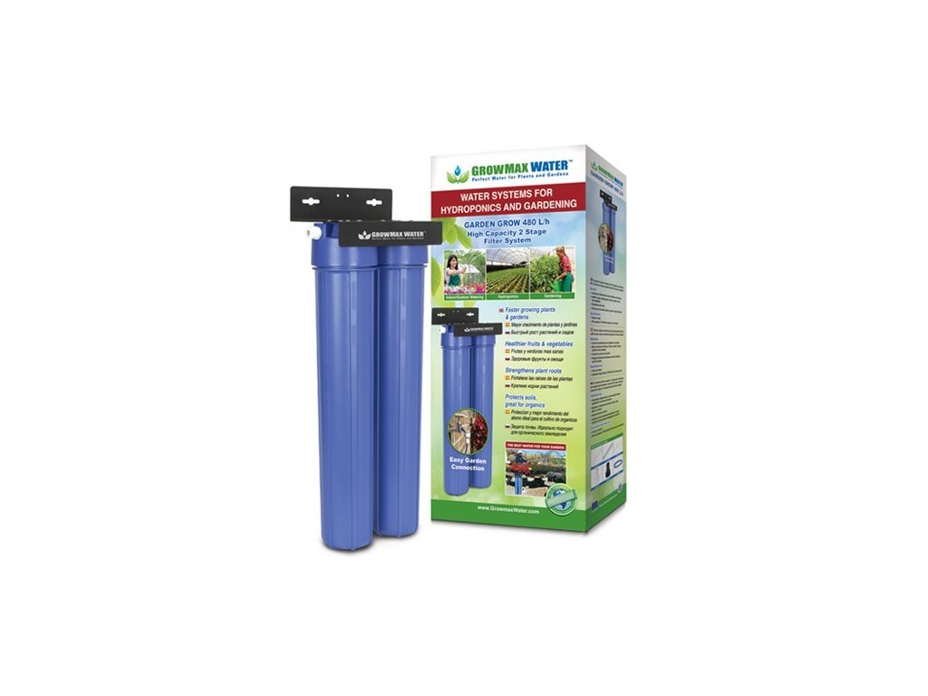 Growmax Water Garden Grow, uhlíkový vodní filtr 480 l/h