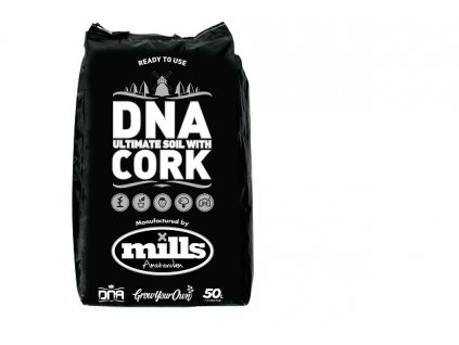 DNA Ultimate soil & cork 50 l - rašelinový substrát s korkem