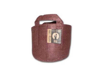 Květináč Root Pouch Boxer Brown 56 l s uchem - nedegradující