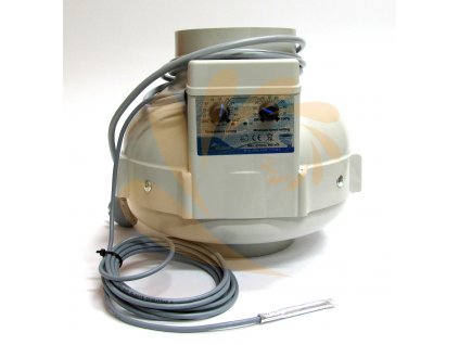 Ventilátor Prima Klima PK125-TC 420 m3/h s regulátorem teploty a otáček