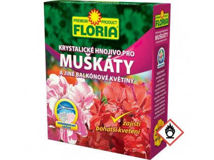 FLORIA krystalické hnojivo pro muškáty 0,35 kg