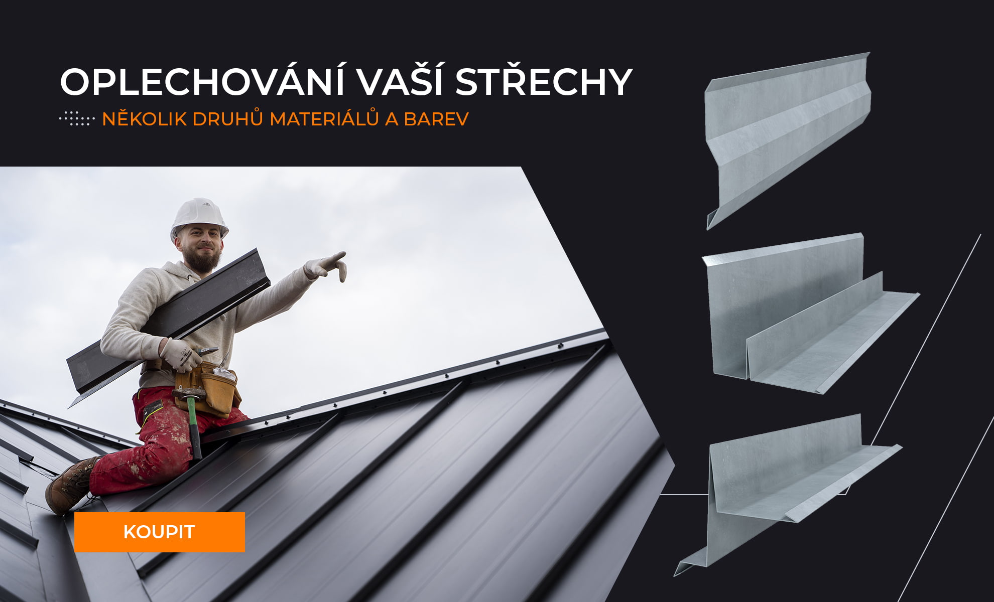 Oplechování střechy