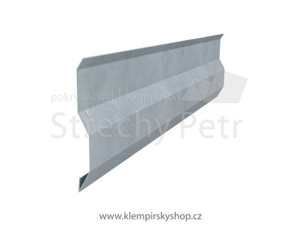 Krycí lišta 125 mm Al+ (Barva červená RAL 3016)