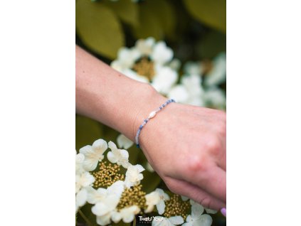 Náramek s říční perlou