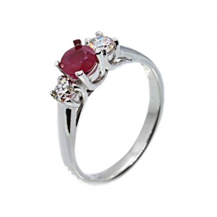 Zásnubní prsten Alegra Ruby