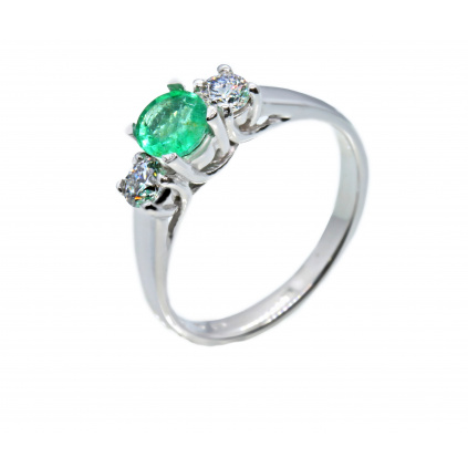 Zásnubní prsten Alegra Emerald