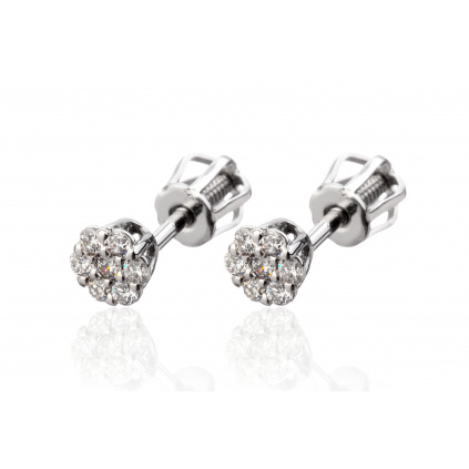 Briliantové náušnice Daisy Studs