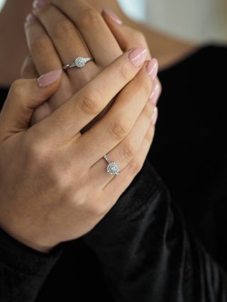 Briliantové prsteny 💍💎..nejen jako zásnubní ✨❤️