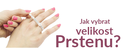 Jak vybrat velikost prstenu?