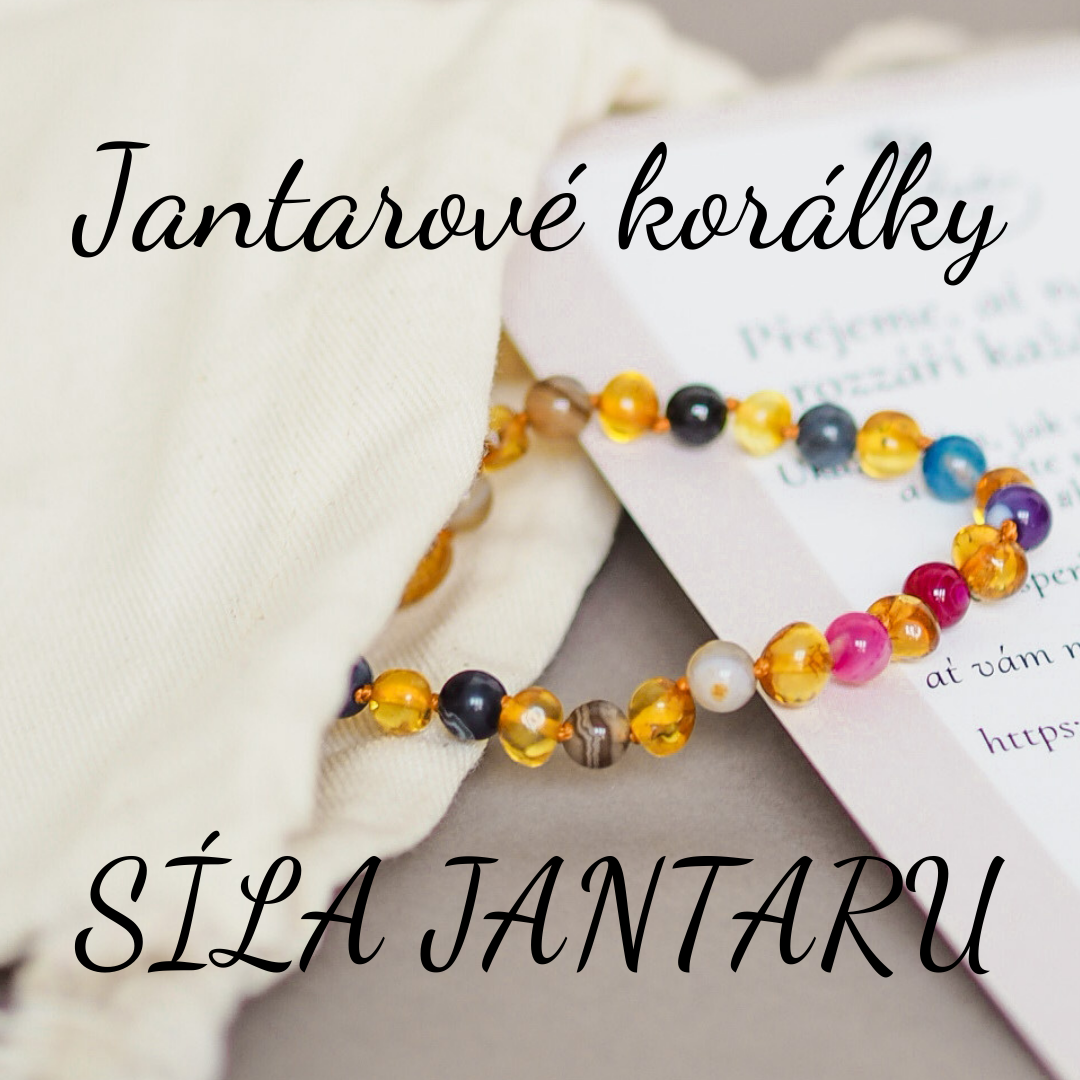 Jantarové korálky: Tlumí bolest a uklidní mysl