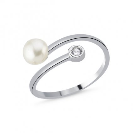 otevreny prsten perla