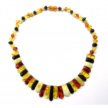 Jantarový náhrdelník - různé délky (cm 50 cm)