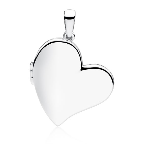 Levně Luxusní přívěsek - medailon ve tvaru srdce