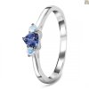zásnubní prstýnek s tanzanitem