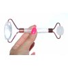 bílý face roller