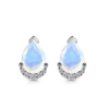 nausnice mesicni kamen topaz