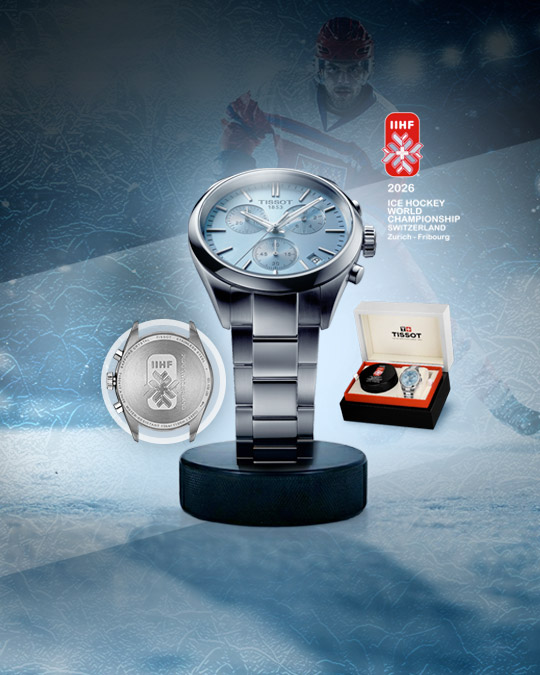 Tissot PR 100 IIHF 2026 Special Edition