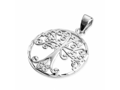10998 privesek tree of life ii v bilem zlate